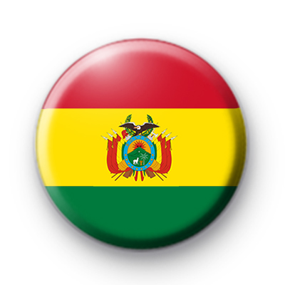 Bolivia National Flag Badge : Kool Badges