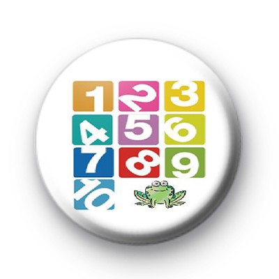 123 Numbers Frog Badge