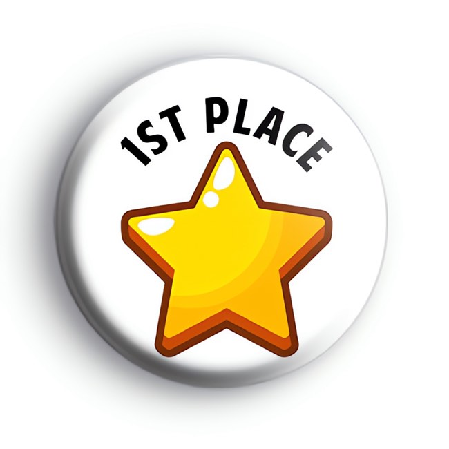 1st Place Gold Star Badge