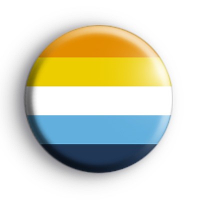 Aroace Pride Flag Badge medium