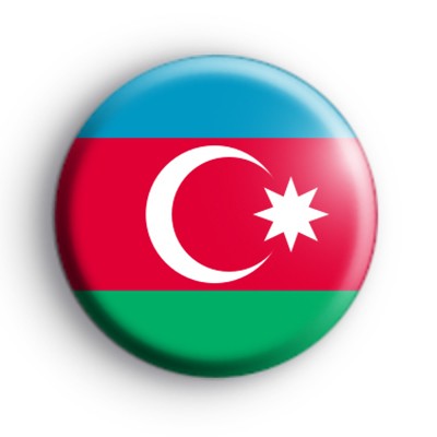 Azerbaijan Flag Badge