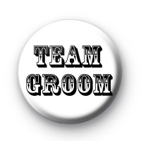 Black and White Team Groom Badge