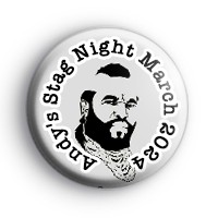 B. A. Baracus Stag Party Badge