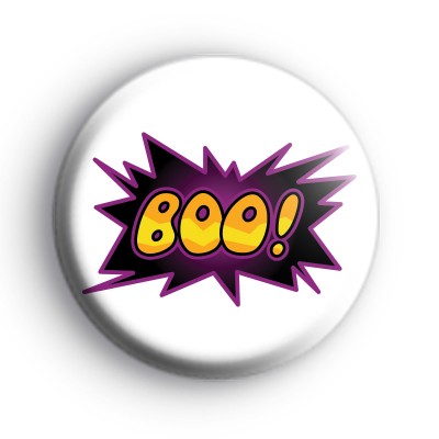 Halloween Boo Purple Badges medium