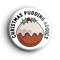 Christmas Pudding Addict Badge thumbnail