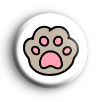 Cute Cat Paw Badge thumbnail