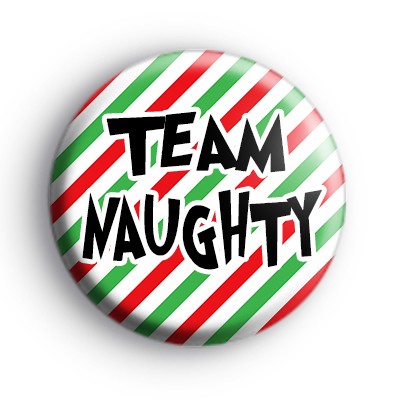 Team Naughty Christmas Badge