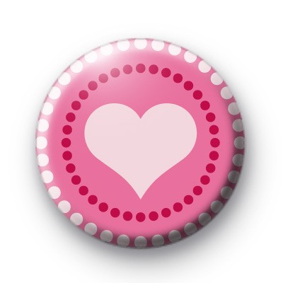 Dotty Hearts Badge