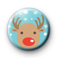 Sweet Reindeer Button Badge