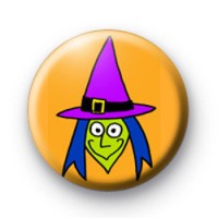 Green Faced Wicked Witch Badges