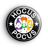 Hocus Pocus Halloween Witch Badge thumbnail
