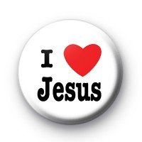 I Love Jesus Badges