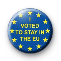 I Voted to Stay in the EU Button Badge thumbnail