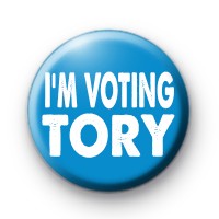 Im Voting Tory badge
