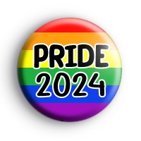 Rainbow LGBTQ+ Pride 2024 Badge
