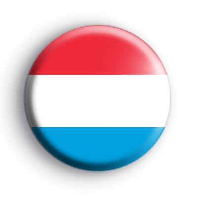 Luxembourg National Flag Badge