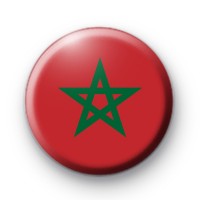 Moroccan Flag Badge