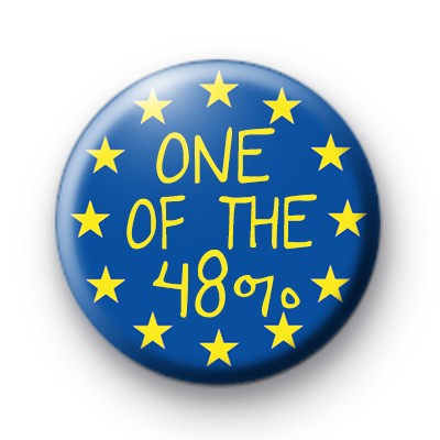 One of the 48% Pro Europe Badges medium