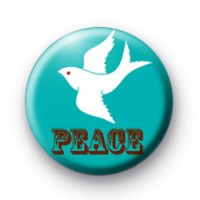 Christmas Peace Dove Badge
