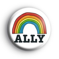 Rainbow LGBTQ Ally Badge