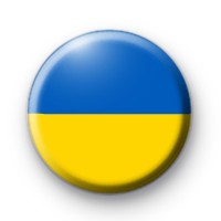 Ukrainian Flag Badge
