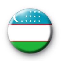 Uzbekistan Flag Badge