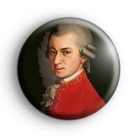 Wolfgang Amadeus Mozart Badge