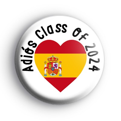 Adios Class of 2024 Spanish Badge
