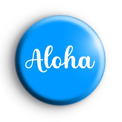 Hello Aloha Badge