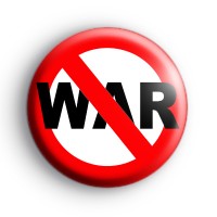 Anti War Symbol Badge