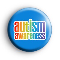 Autism Awareness Blue Badge