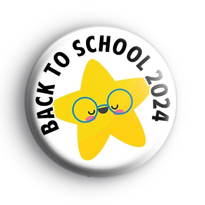 Back To School 2024 Yellow Star Badge