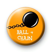 Ball and Chain Hen Party badges