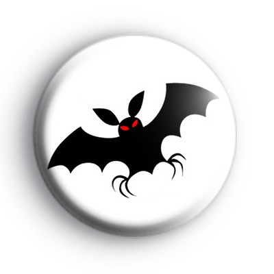 Bat Wings 25mm Badge