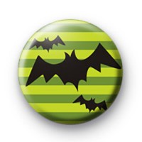 Flying Bats Button Badges