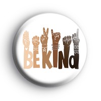 Be Kind Sign Language Badge thumbnail