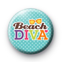 Blue Beach Diva Badges