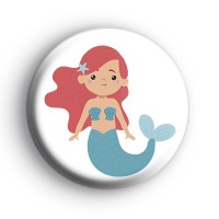 Cute Mermaid Badge