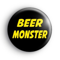 Beer Monster Button Badges