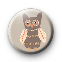 Kitsch Hoot Owl Badge