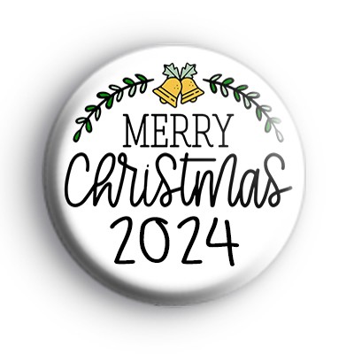 Merry Christmas 2024 Badge medium