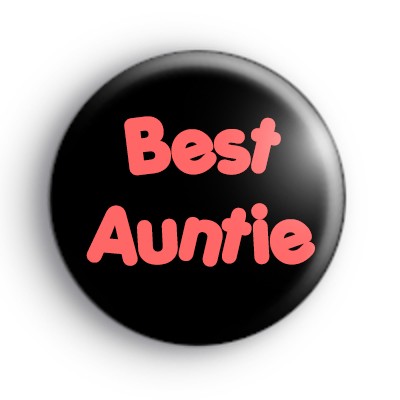 Best Auntie Badge medium