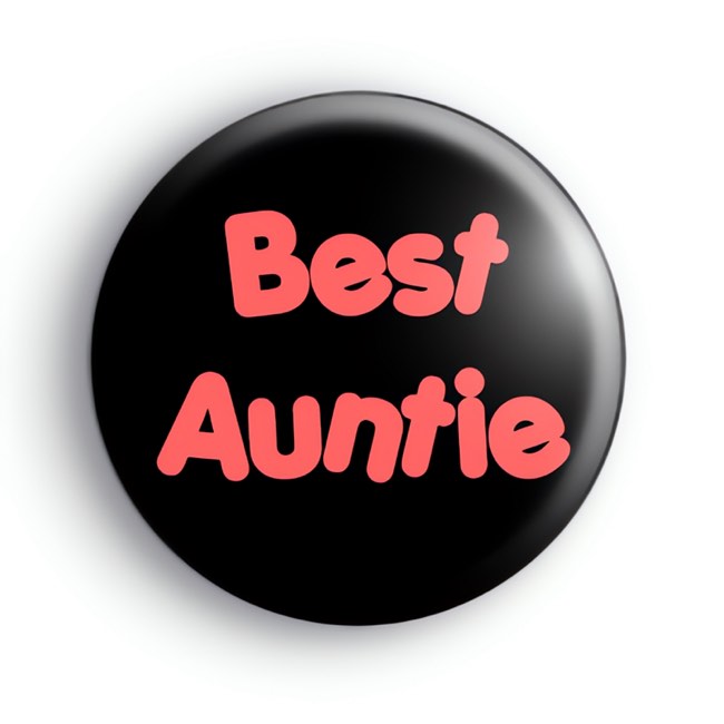 Best Auntie Badge