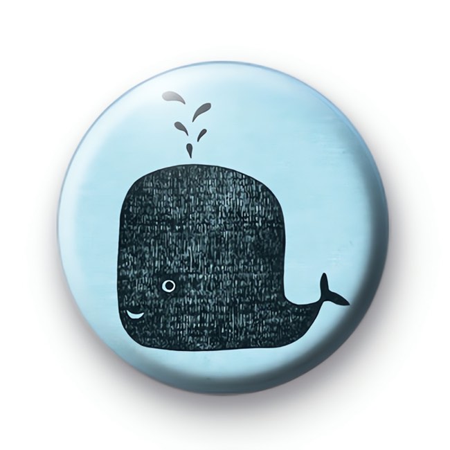 Big Blue Whale Badge