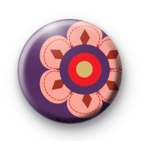 Big Purple Flower Badge thumbnail