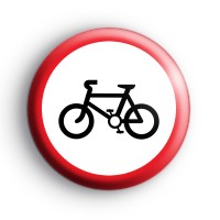 Bike Road Sign Badge