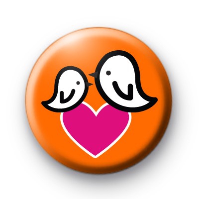 Birdy Love Button Badges