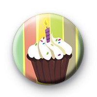 Big Birthday Cupcake Badge