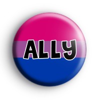 Bi Sexual Ally Pride Badge