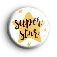 Gold and Black Superstar Badge